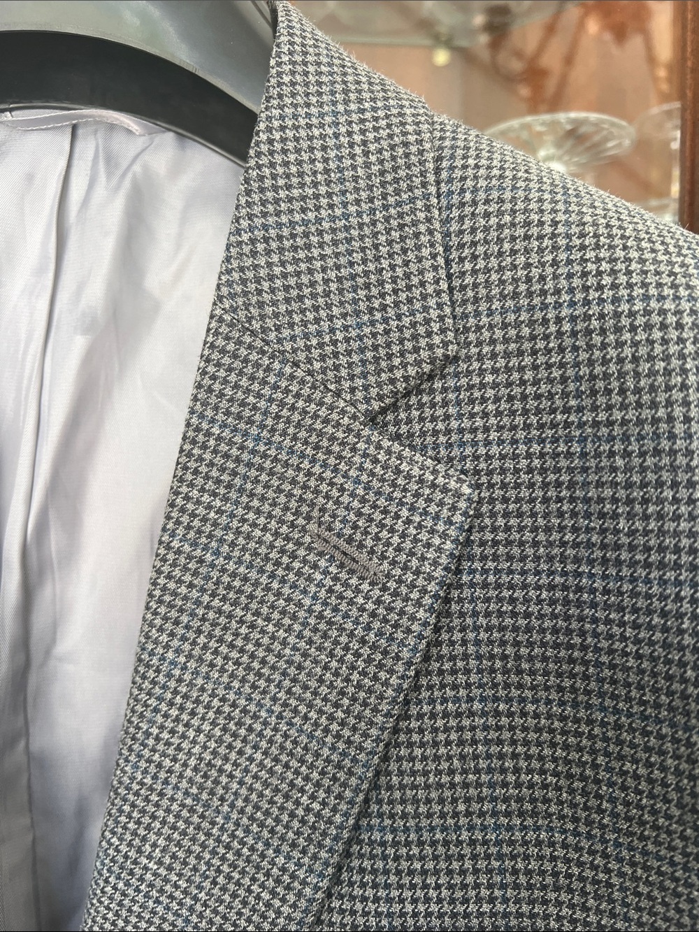 Silk &  Wool Ralph Lauren Blazer - Blue & Gray